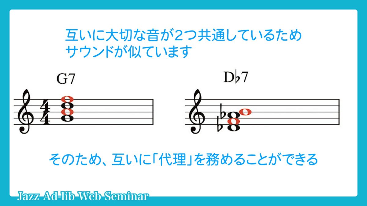 substitute-dominant-chord