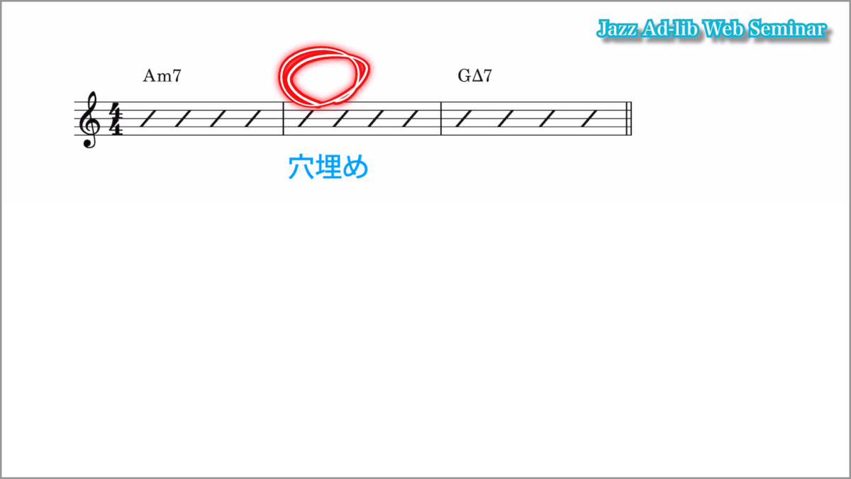 もっとも効果のあったツーファイブ進行の覚え方 3
