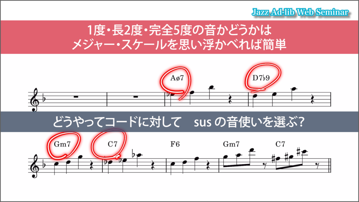 モダンでモードなサス・トライアド演奏法 3